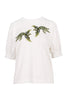 Flying Phoenix Top Women Cotton Fashion Casual Basic Chic Embroidery Kenzo Paris 
