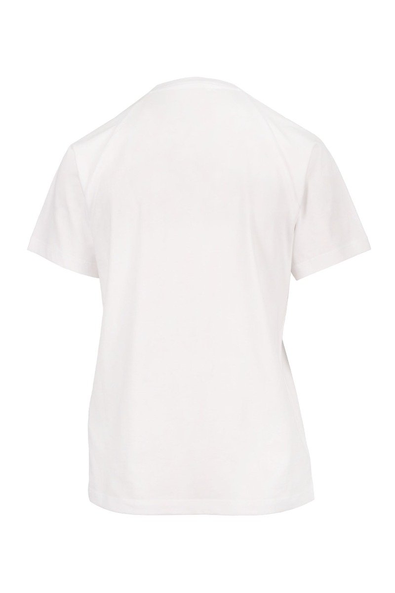 Bamboo Tiger T-Shirt Cotton Crew Neck Kenzo Paris Embroidery Logo Basic Casual