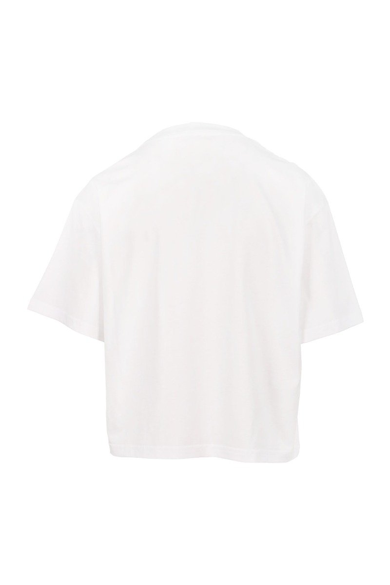Kenzo Logo Sport Boxy T-Shirt Women Fashion Short-Sleeve Cotton Casual Sporty Tee Dropped-Shoulder