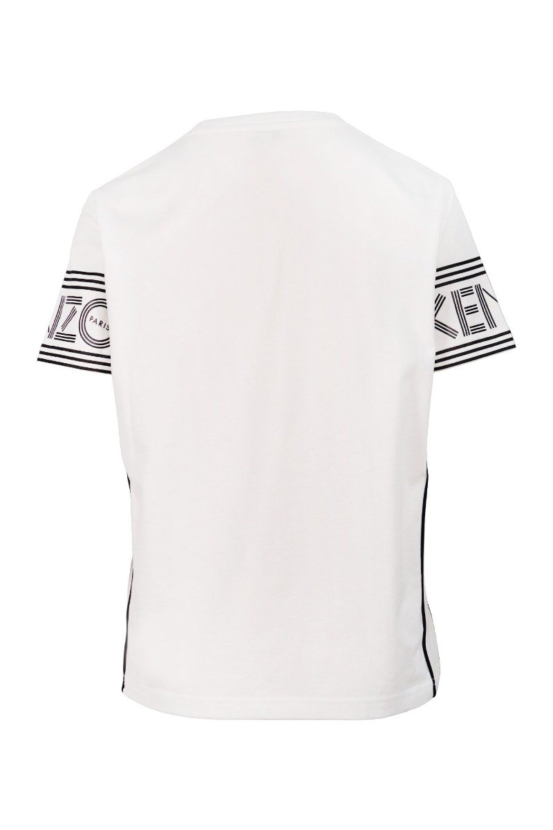 Kenzo Logo T-Shirt Women Fashion Short-Sleeve Cotton Casual Tee