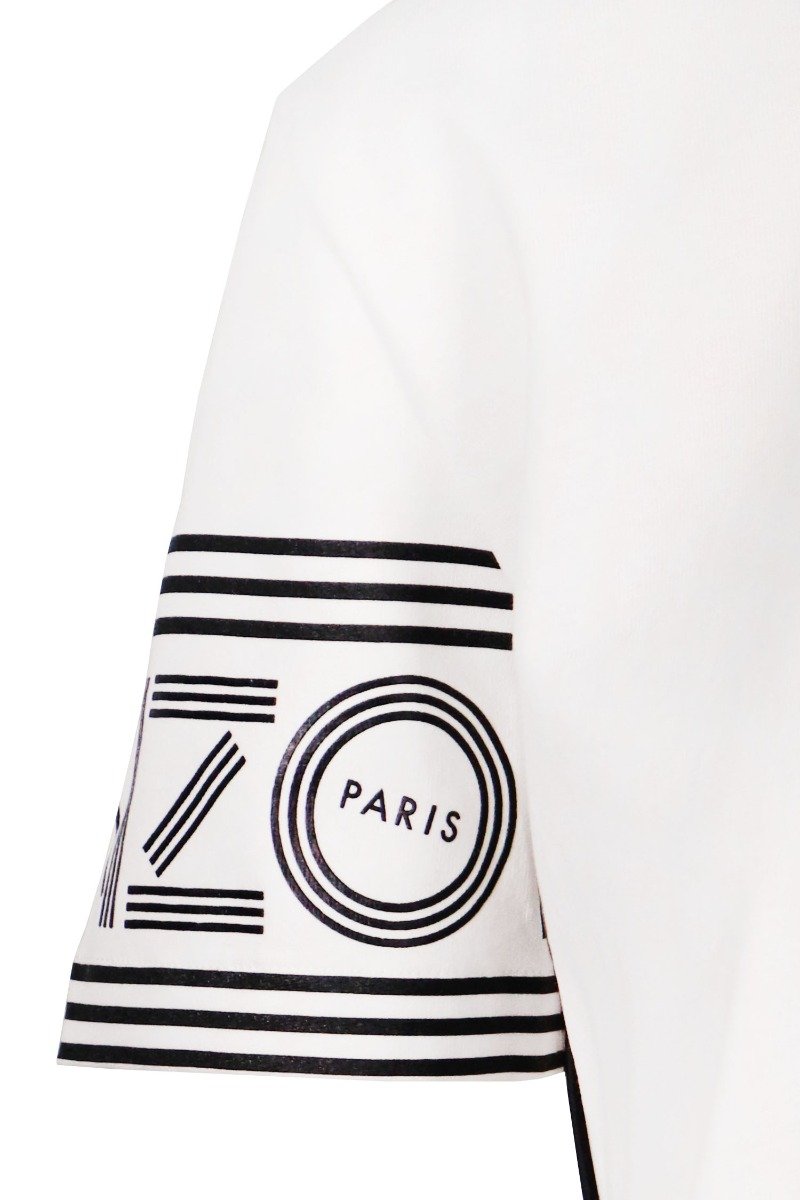 Kenzo Logo T-Shirt Women Fashion Short-Sleeve Cotton Casual Tee