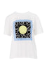 Kenzo Square Logo T-Shirt Women Fashion Short-Sleeve Cotton Casual Tee