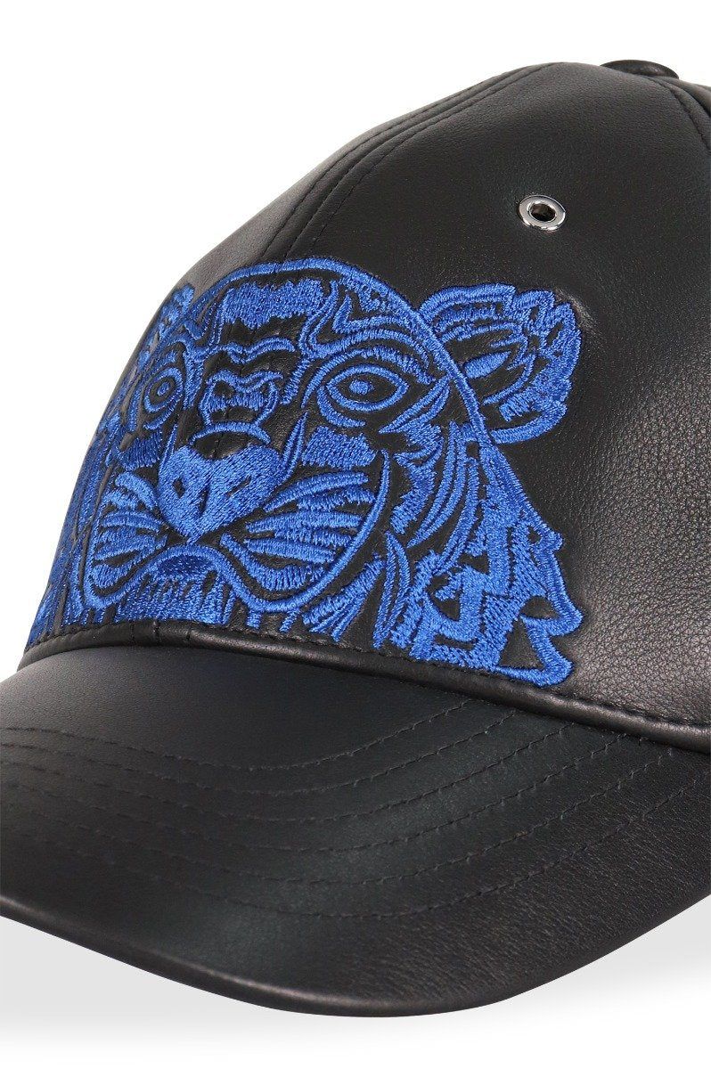 Tiger Cap Kenzo Paris Fashion Accessories Leather Adjustable Trend Hipster