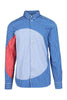 Striped Dot Shirt Men Fashion Kenzo Paris Cotton Long Sleeve Top Semi Formal Designed