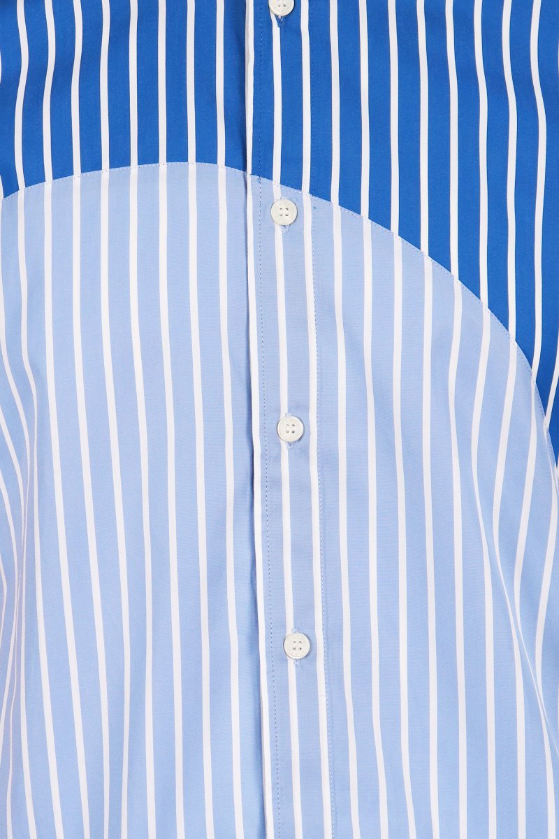 Striped Dot Shirt Men Fashion Kenzo Paris Cotton Long Sleeve Top Semi Formal Designed