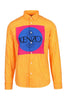 Wedding Invitation Shirt Stripped Designed Cotton Button Trendy Kenzo Paris Men