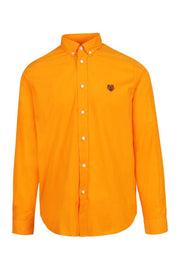 Tiger Shirt Men Fashion Kenzo Paris Cotton Long Sleeve Semi Formal Casual