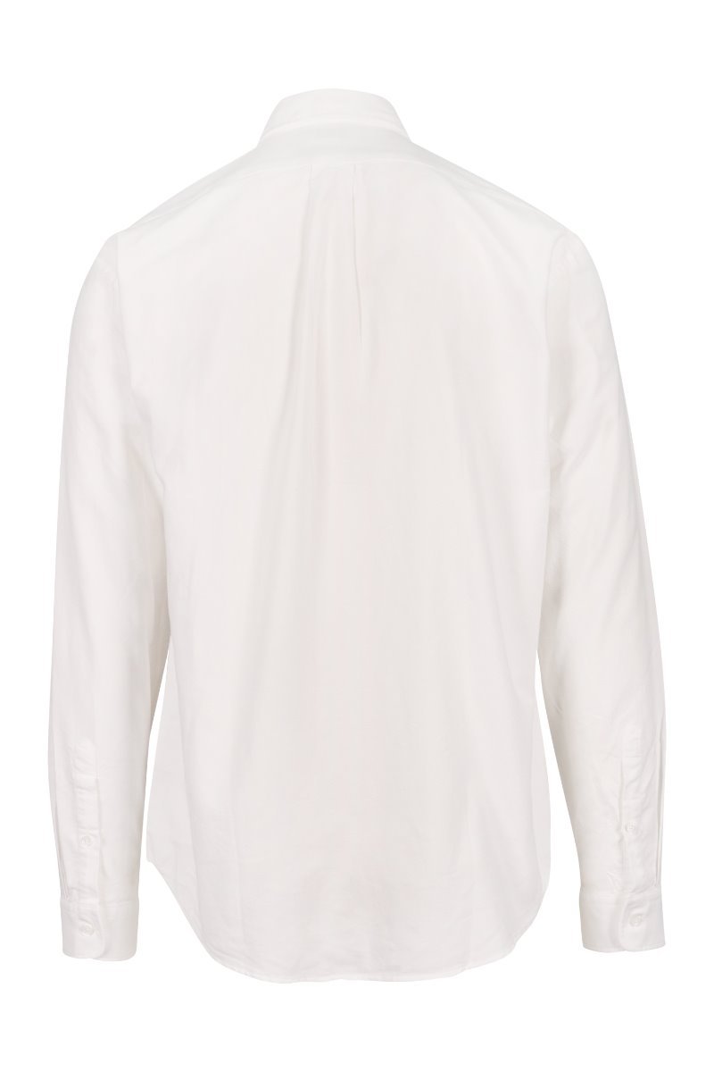 Kenzo Logo & Rose Casual Shirt Cotton Big Wording Formal Wear