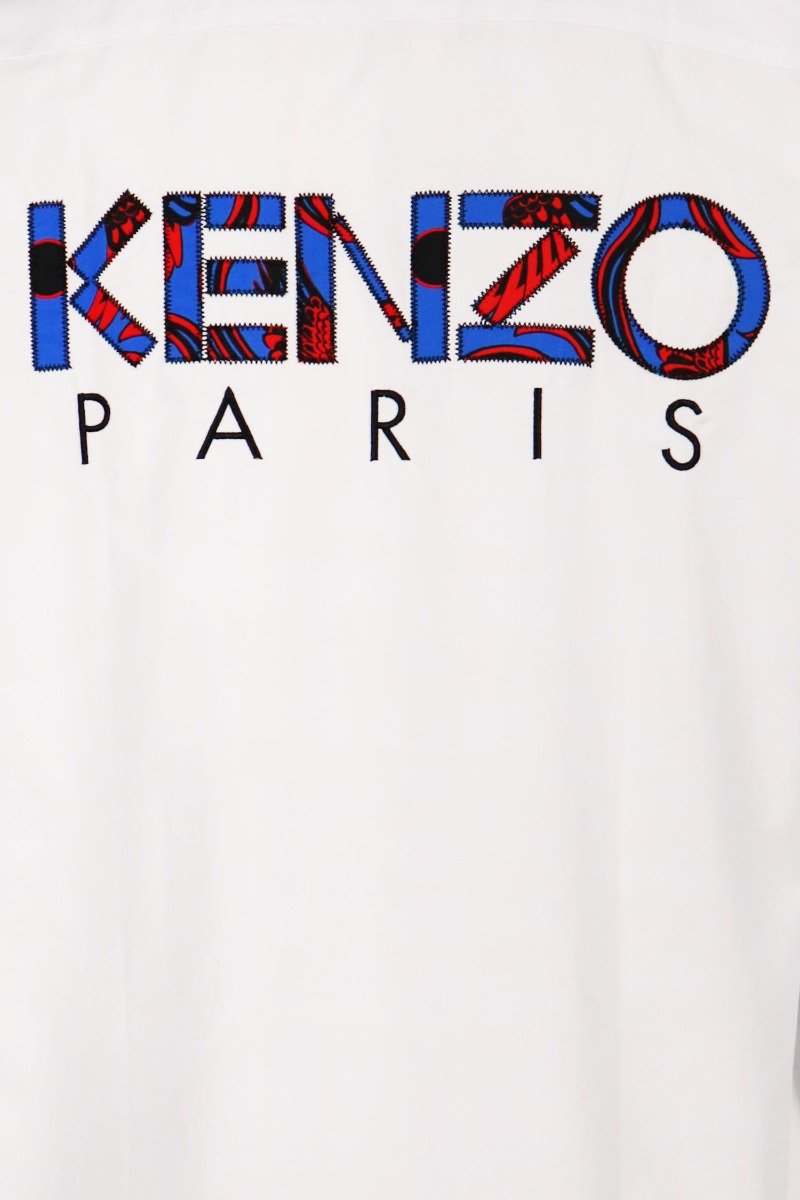 Kenzo Paris Shirt Men Fashion Long-Sleeve Cotton Casual Classic Trendy