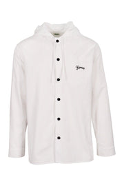 Bamboo Tiger Hooded Shirt Cotton Logo Kenzo Paris Stylish Fashion Hoodie White Basic Casual 