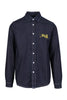 Jumping Tiger Denim Shirt Kenzo Embroidered Long Sleeve