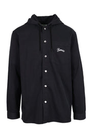 Bamboo Tiger Jacket Casual Basic Black Button Logo Pattern Kenzo Paris