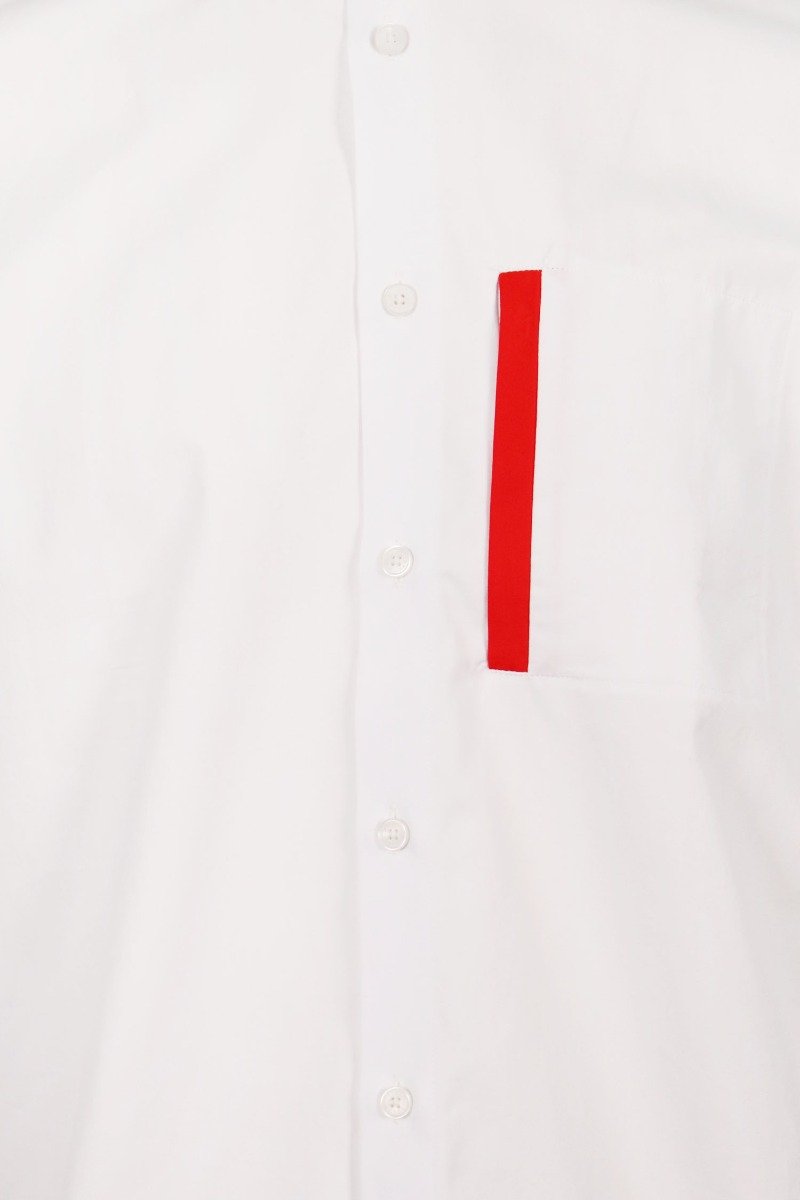 Contrasting Collar Shirt Paris Kenzo Designer Basic Casual Fashion Menswear