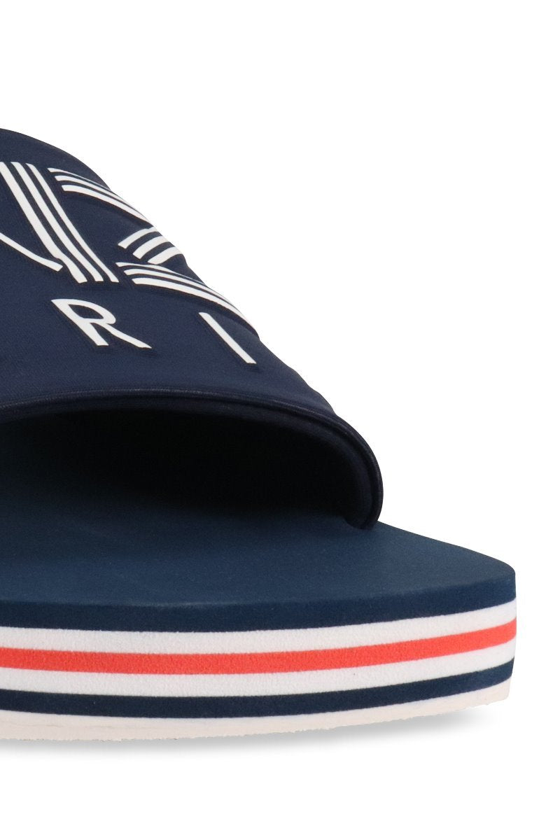 Kenzo Paris Sandal Men Fashion Rubber Open-Toe Casual Slip