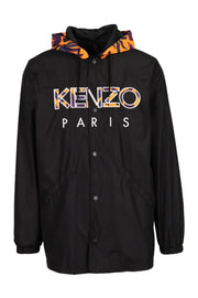Kenzo Paris Parka Men Fashion Polyester Long-Sleeve Trendy Outwear Stylish