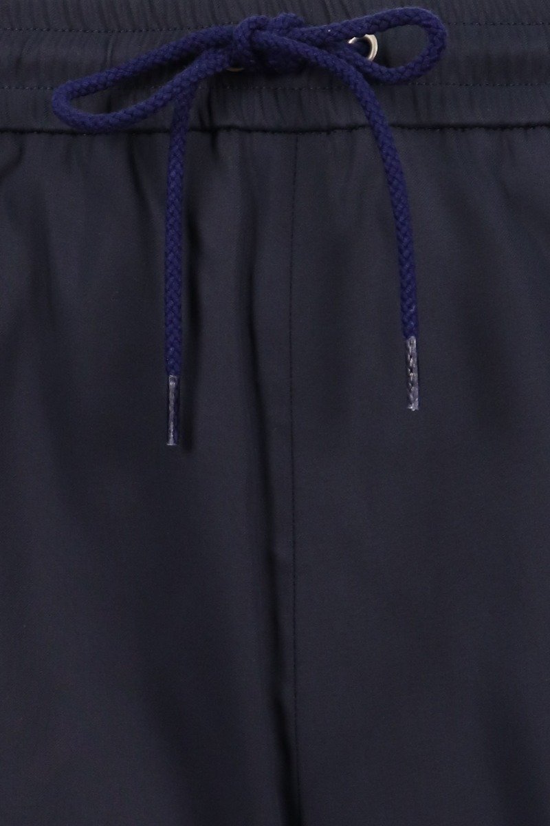 Drawstring Pant Cotton Straight Leg Kenzo Paris