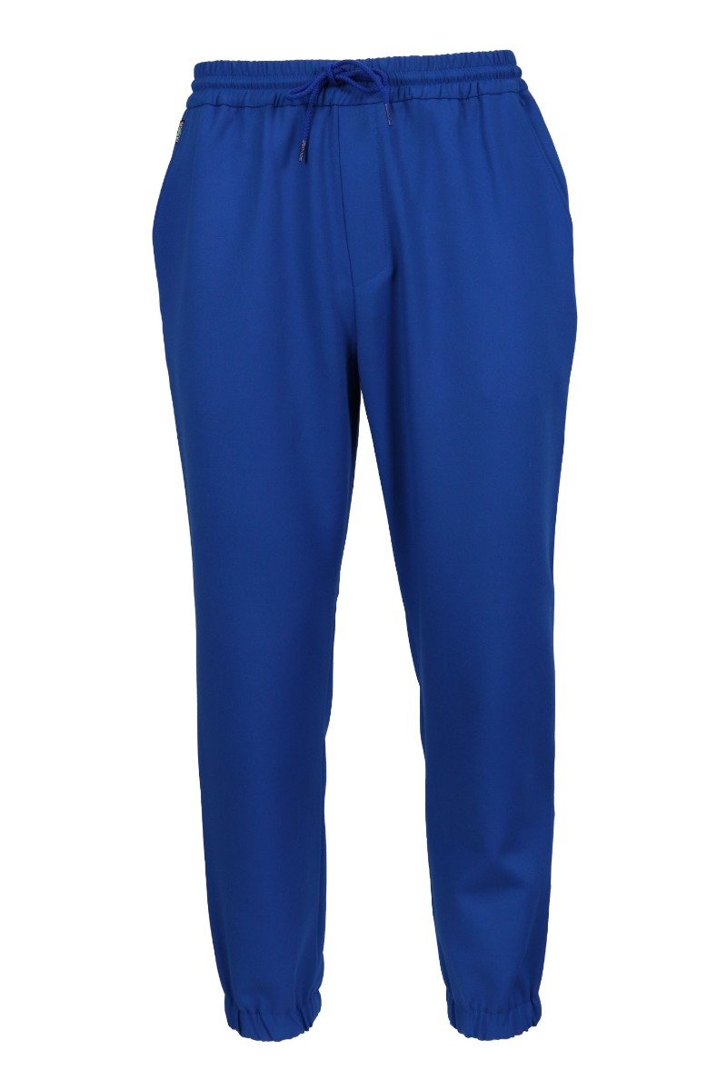 Zipped Jogging Pant polyester blend pocket elastic drawstring 