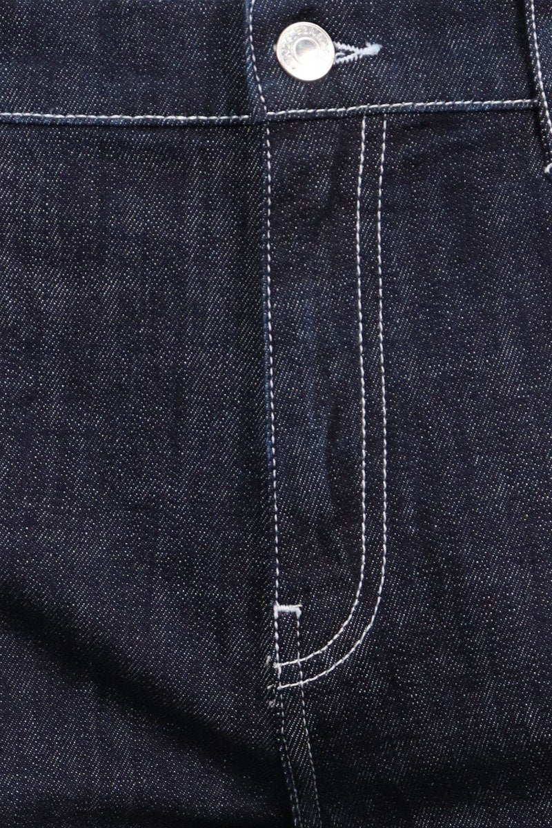 Bamboo Tiger Skinny Jeans Long Pants Casual Basic 