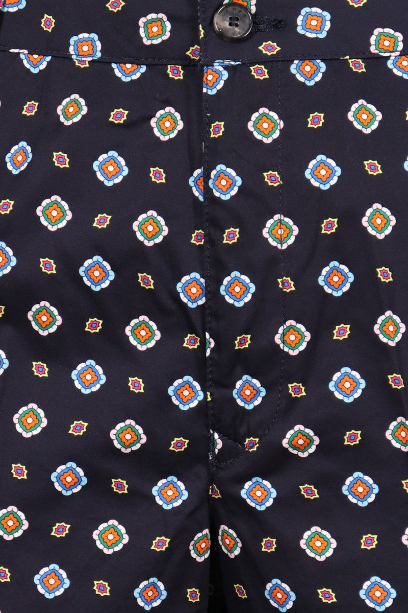 Medaillons Shorts Men Fashion Kenzo Paris Cotton Casual Trendy Stylish Pattern