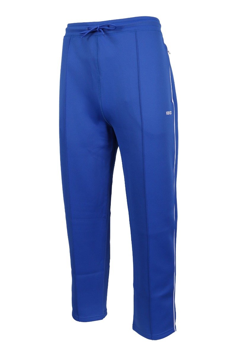 Kenzo Logo Track Pant Men Fashion Polyamide-Blend Long-Pants Casual Trendy Sporty