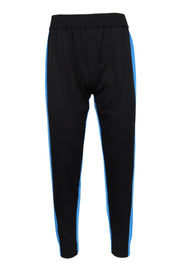 Two Tone Jogging Pant Kenzo Elastic Casual Sport Cotton Blend