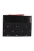 A4 Multi Eye Clutch Top Zip Fastening Kenzo Paris Wrist Strap Black Leather Designer Logo Casual Unisex Men Women Fashion
