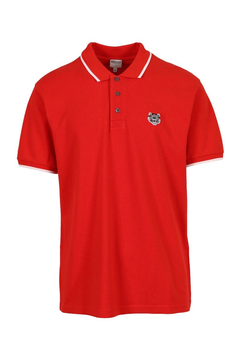 Tiger Polo Shirt Men Fashion Kenzo Paris Cotton Short Sleeve Casual