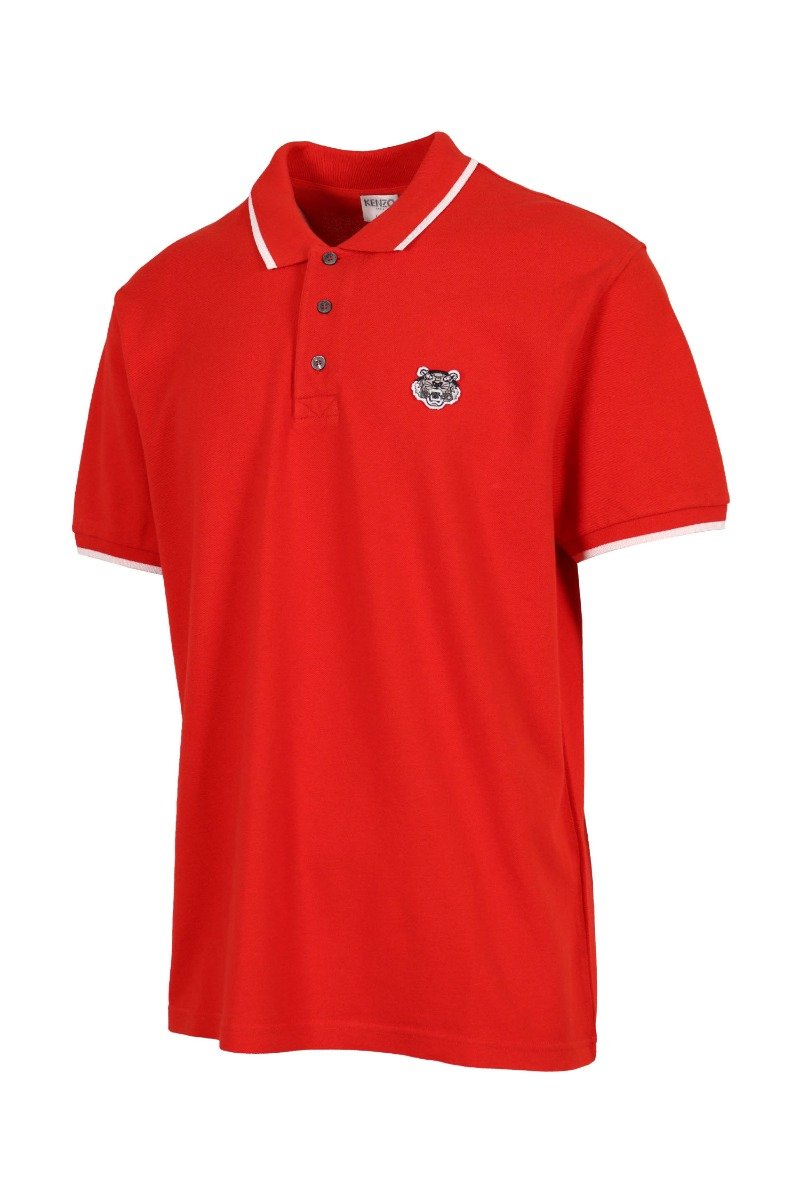 Tiger Polo Shirt Men Fashion Kenzo Paris Cotton Short Sleeve Casual