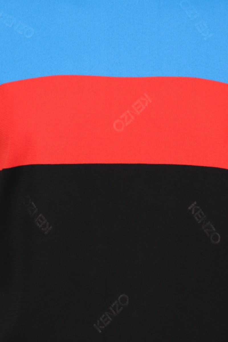 Colourblock Sweater Paris Kenzo Designer Basic Casual Fashion Menswear