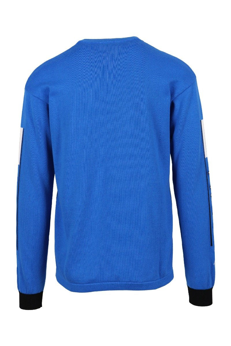 K Colourblock Sweater Kenzo Comfy Long Sleeve Casual Sweater