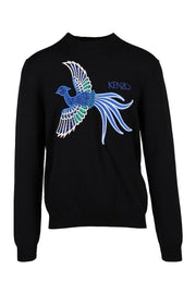 Flying Phoenix Sweater Kenzo Paris Long Sleeves Sweater Menswear 
