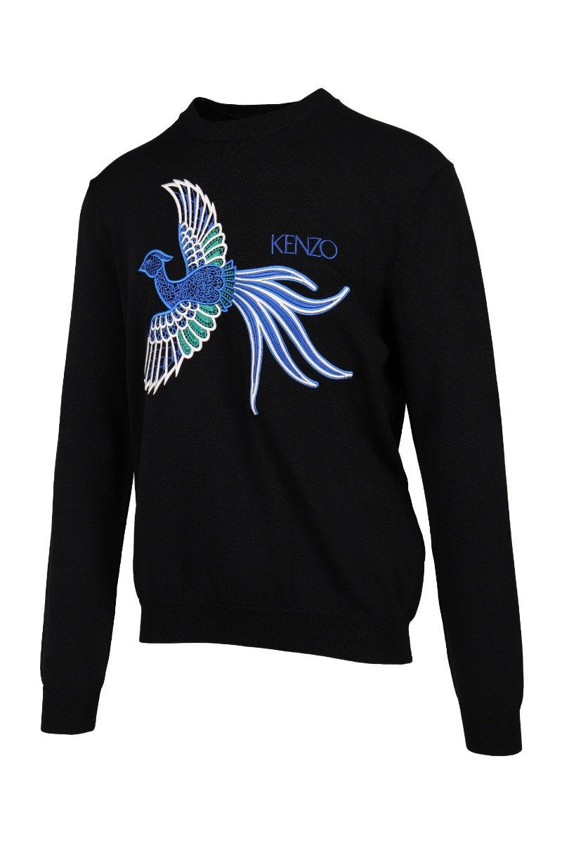 Flying Phoenix Sweater Kenzo Paris Long Sleeves Sweater Menswear 