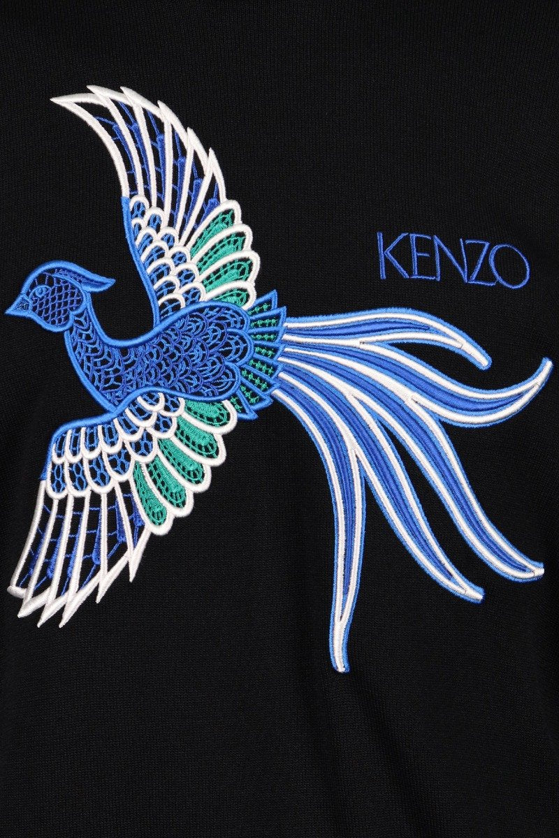 Flying Phoenix Sweater Kenzo Paris Long Sleeves Sweater Menswear 