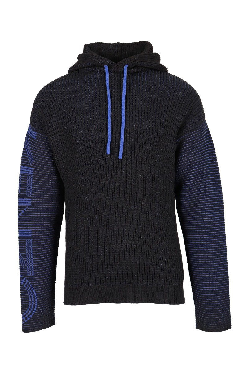 Kenzo Logo Knit Hoodie
