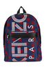 Roses Backpack Fashion Kenzo Paris Canvas Shoulder Bag Travel Outing