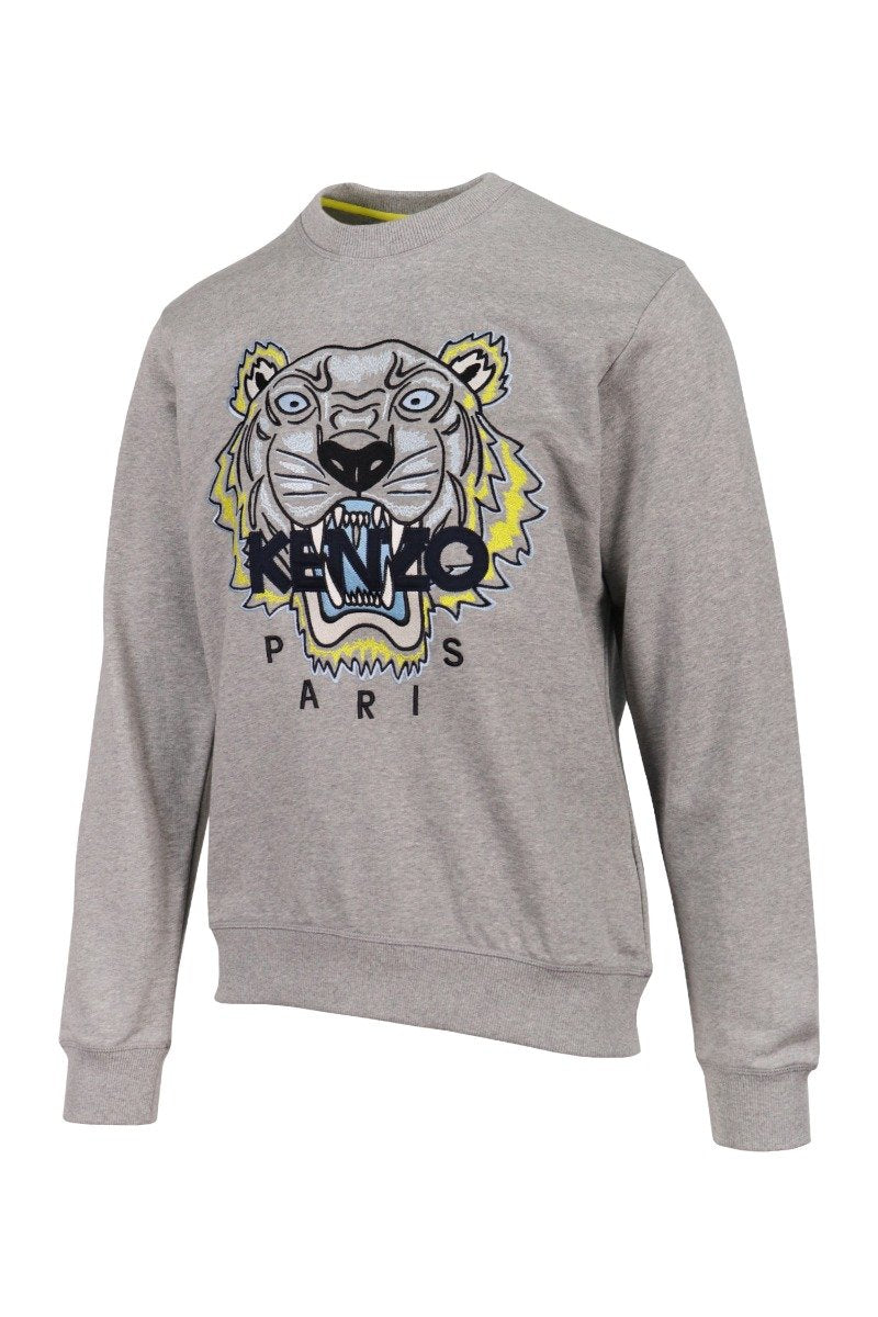 Tiger Sweatshirt Men Fashion Kenzo Paris Cotton Long Sleeve Casual