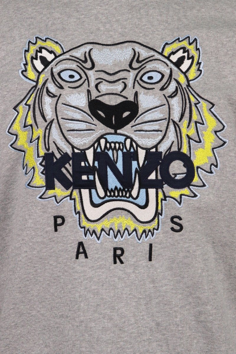 Tiger Sweatshirt Men Fashion Kenzo Paris Cotton Long Sleeve Casual