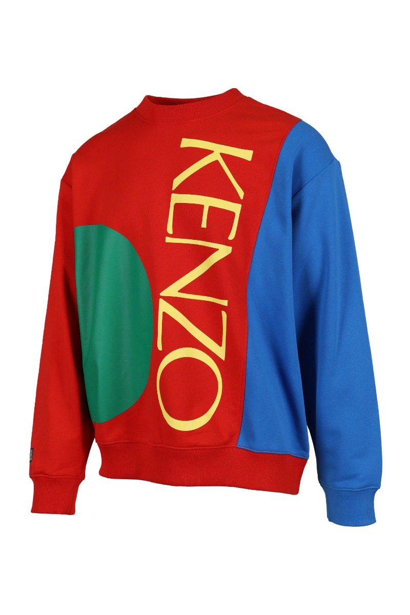 Kenzo Logo Sweat Shirt Men Fashion Long-Sleeve Cotton Casual Trendy Stylish