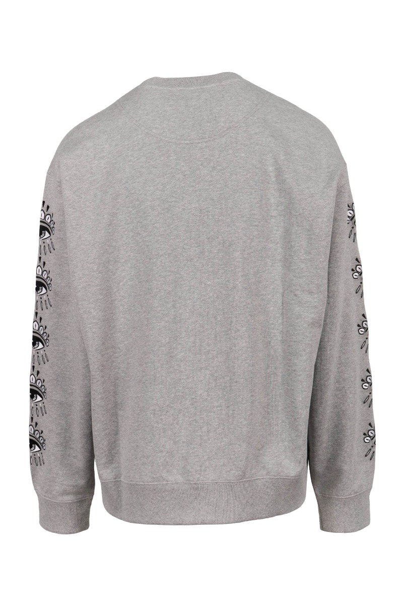 Multi Eye Sweatshirt Men Fashion Kenzo Paris Cotton Long-Sleeve Comfort Casual