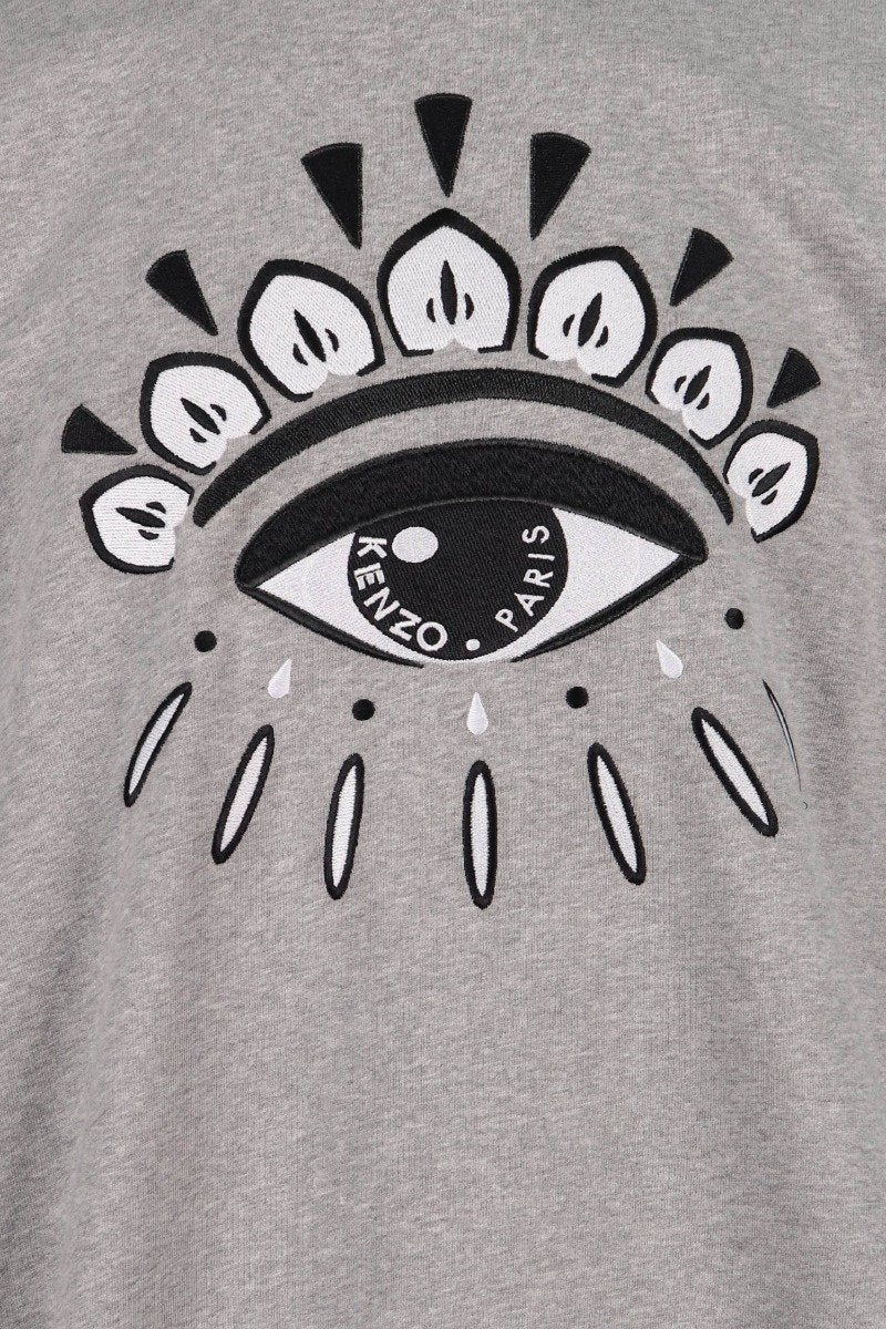 Multi Eye Sweatshirt Men Fashion Kenzo Paris Cotton Long-Sleeve Comfort Casual