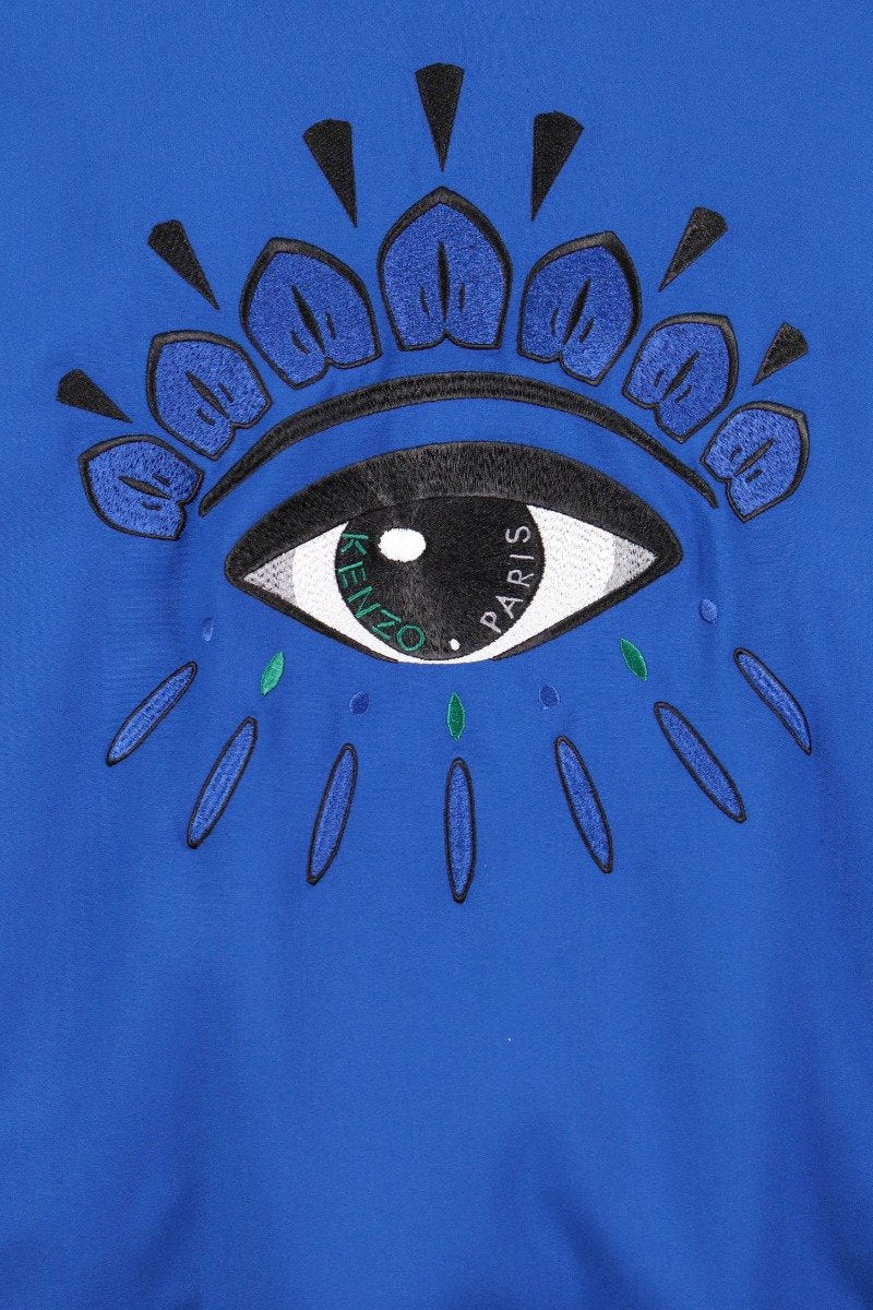 Eye Sweatshirt Cotton Long Sleeves Kenzo Paris Fashion Sweater Basic Casual