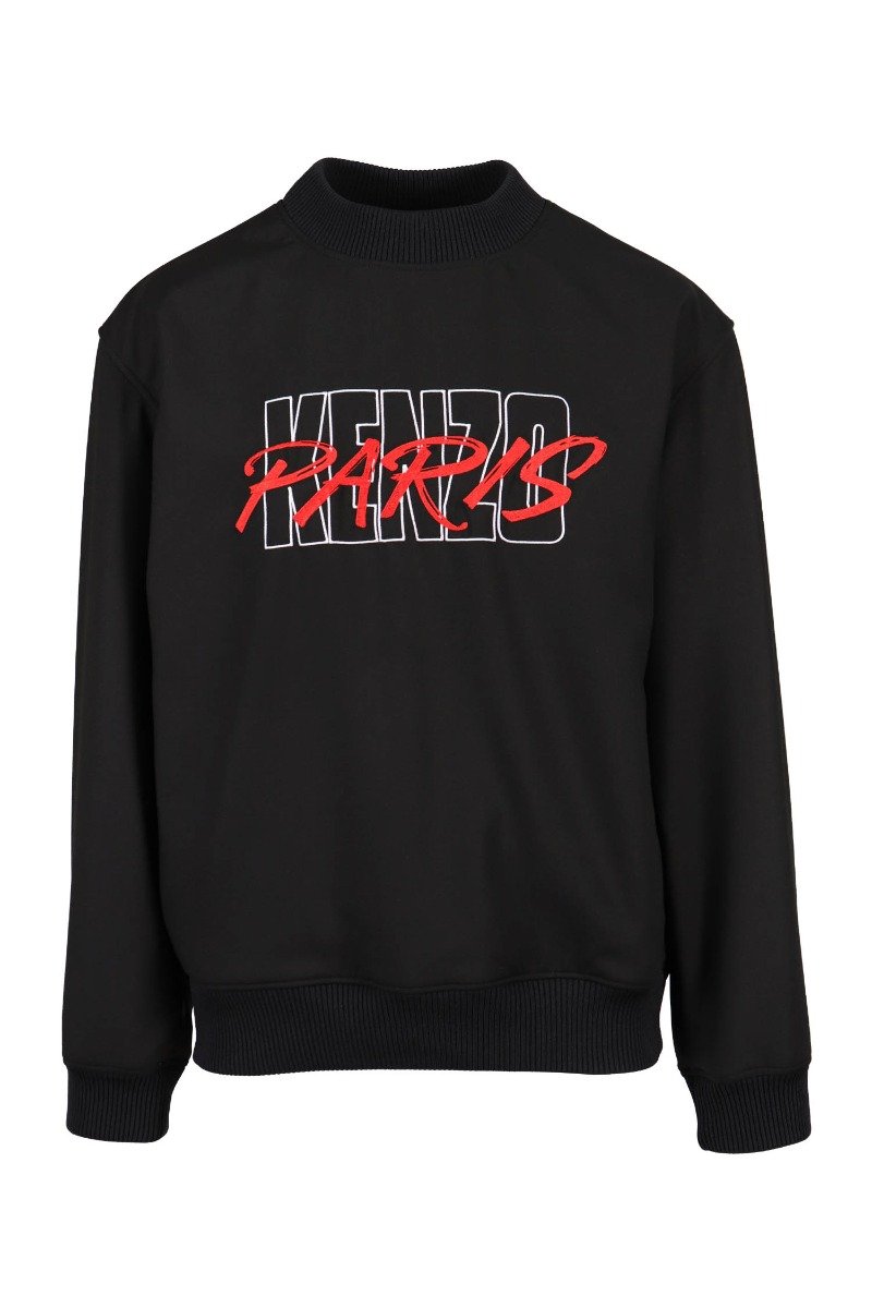 Kenzo Paris Sweatshirt Men Fashion Long-Sleeve Polyester-Blend Casual Classic 