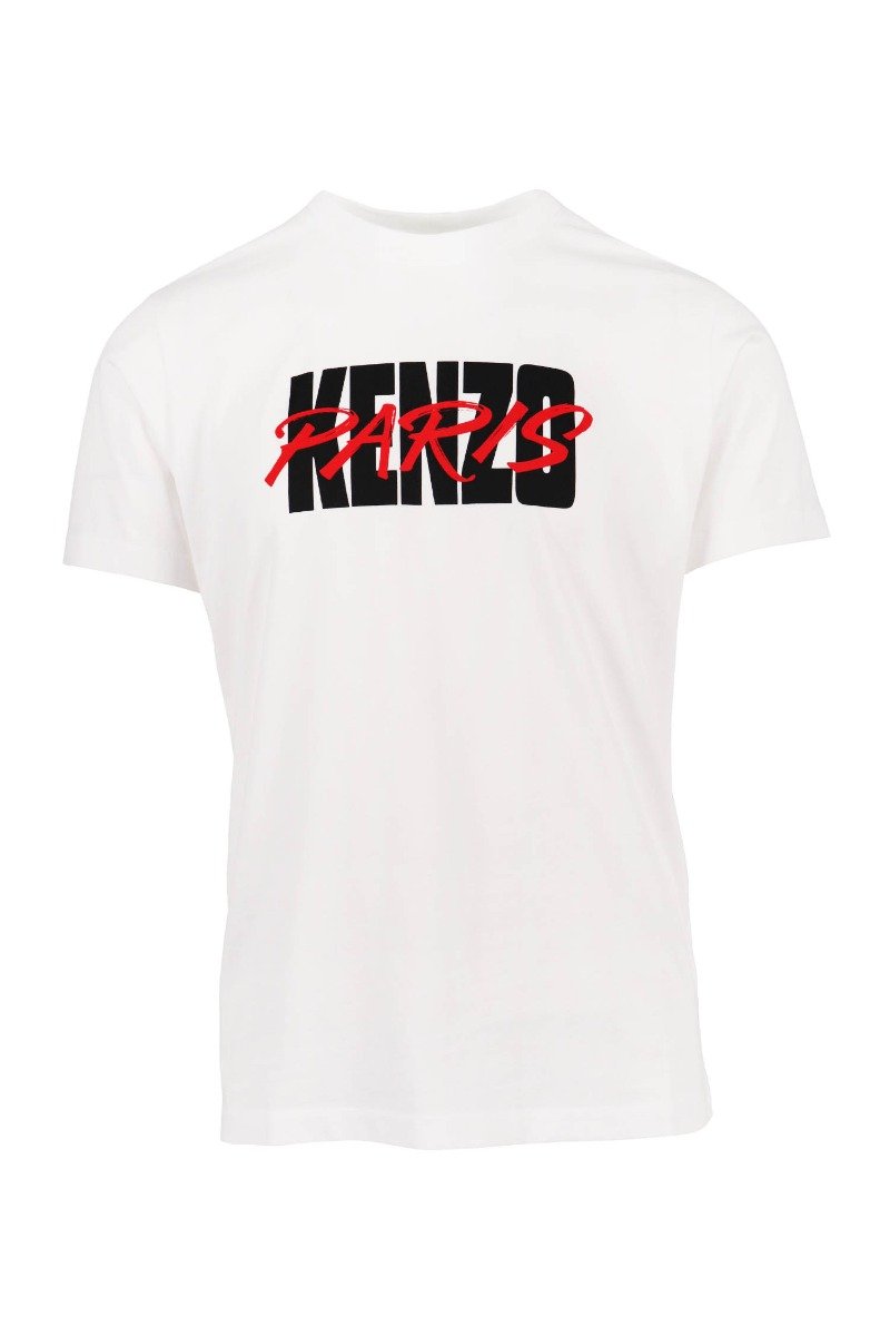 Kenzo Paris T-Shirt Men Fashion Short-Sleeve Cotton Casual Tee