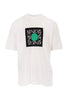 Square Logo T-Shirt Men Fashion Kenzo Paris Short Sleeve Sheer Top Casual Style