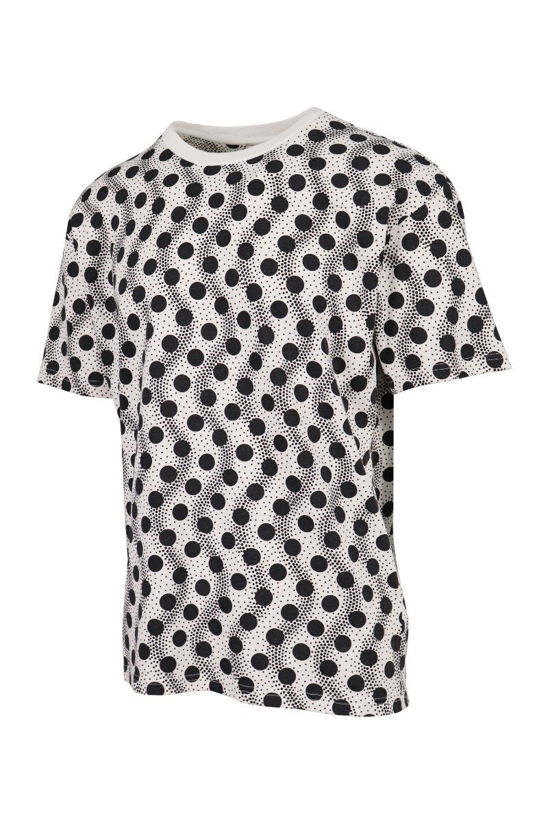 Wave Polka T-Shirt Cotton Kenzo Paris Short Sleeves Casual Stylish Trendy
