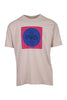 Kenzo Square Logo T-Shirt Men Fashion Short-Sleeve Cotton Casual Tee
