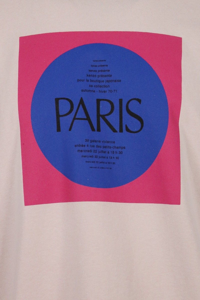 Kenzo Square Logo T-Shirt Men Fashion Short-Sleeve Cotton Casual Tee