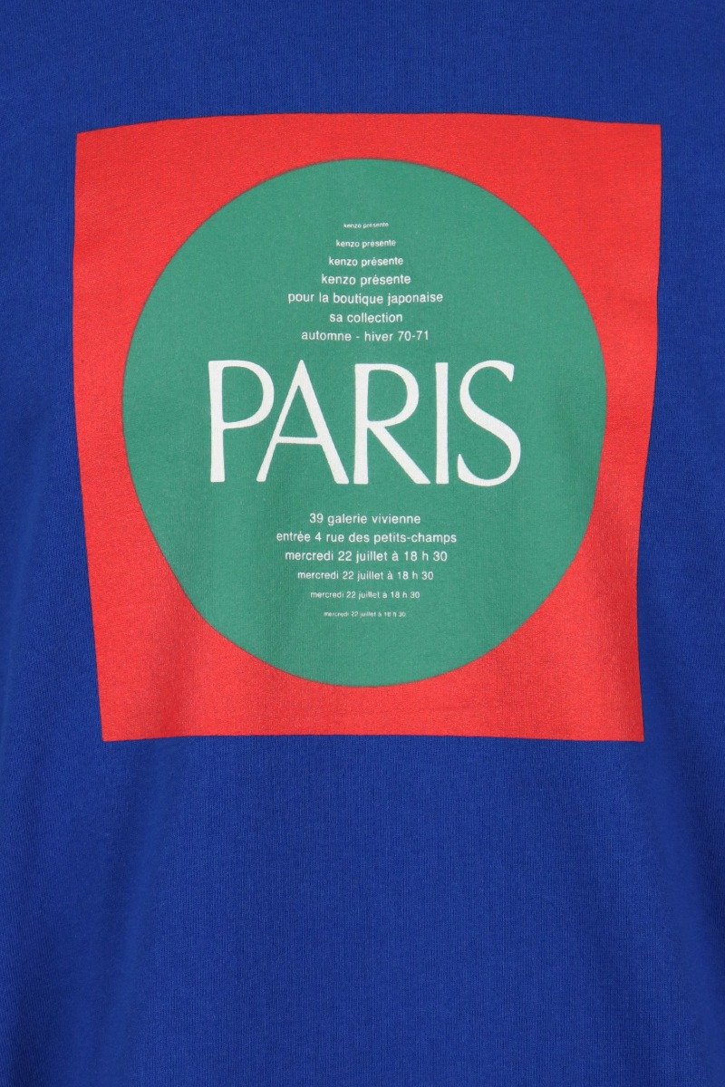 Kenzo Square Logo T-Shirt Men Fashion Short-Sleeve Cotton Casual Tee