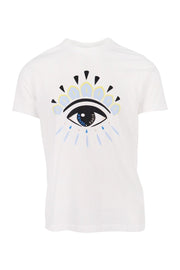 Eye T-shirt Kenzo Paris Short Sleeves Top Unisex Men Women Basic Casual 