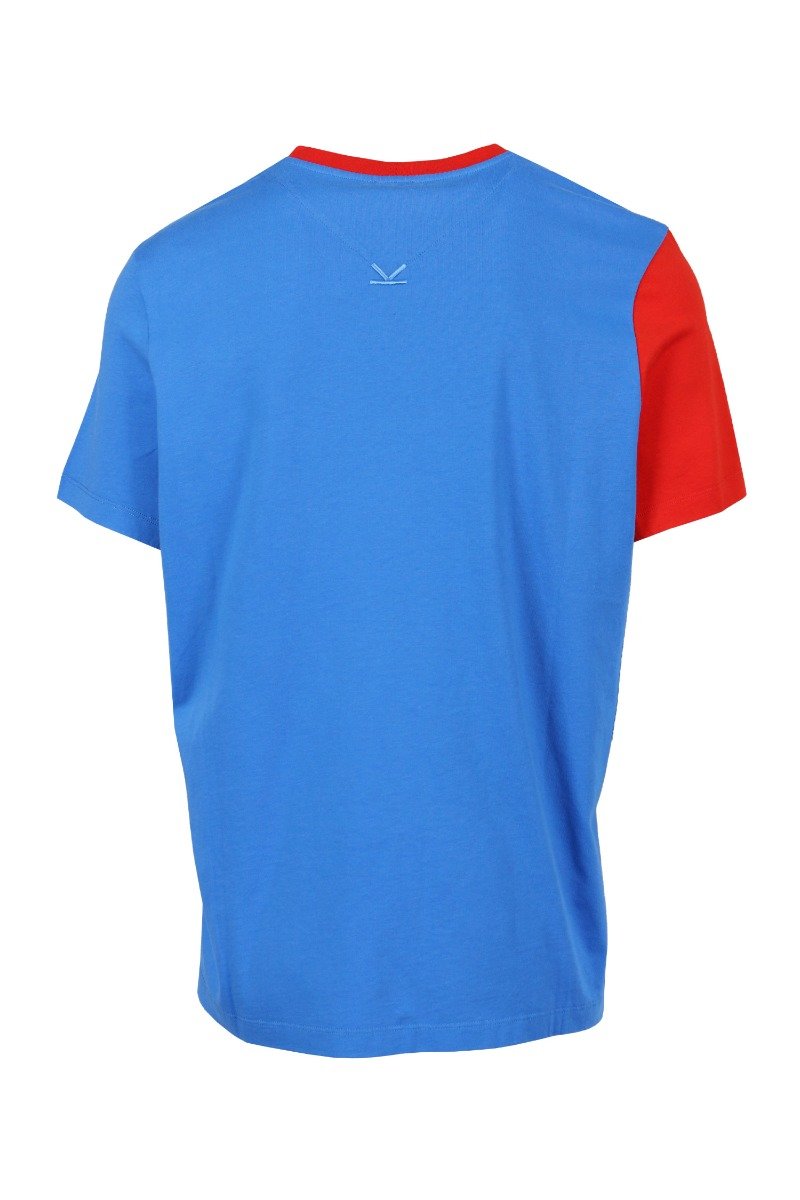 Kenzo Square Logo T-Shirt Men Fashion Short-Sleeve Cotton Casual Colorful Tee